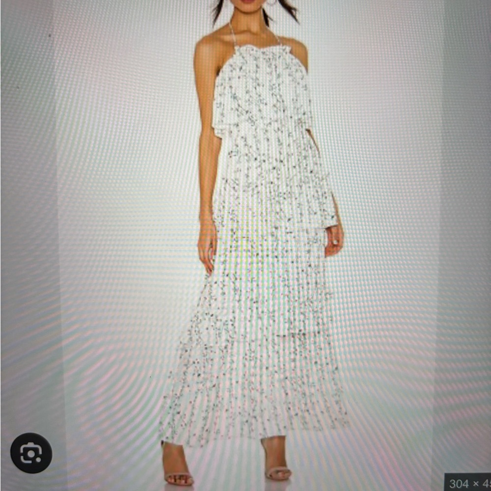Tularosa Owen Maxi Dress in Ivory Vine Floral - REVOLVE - NWOT